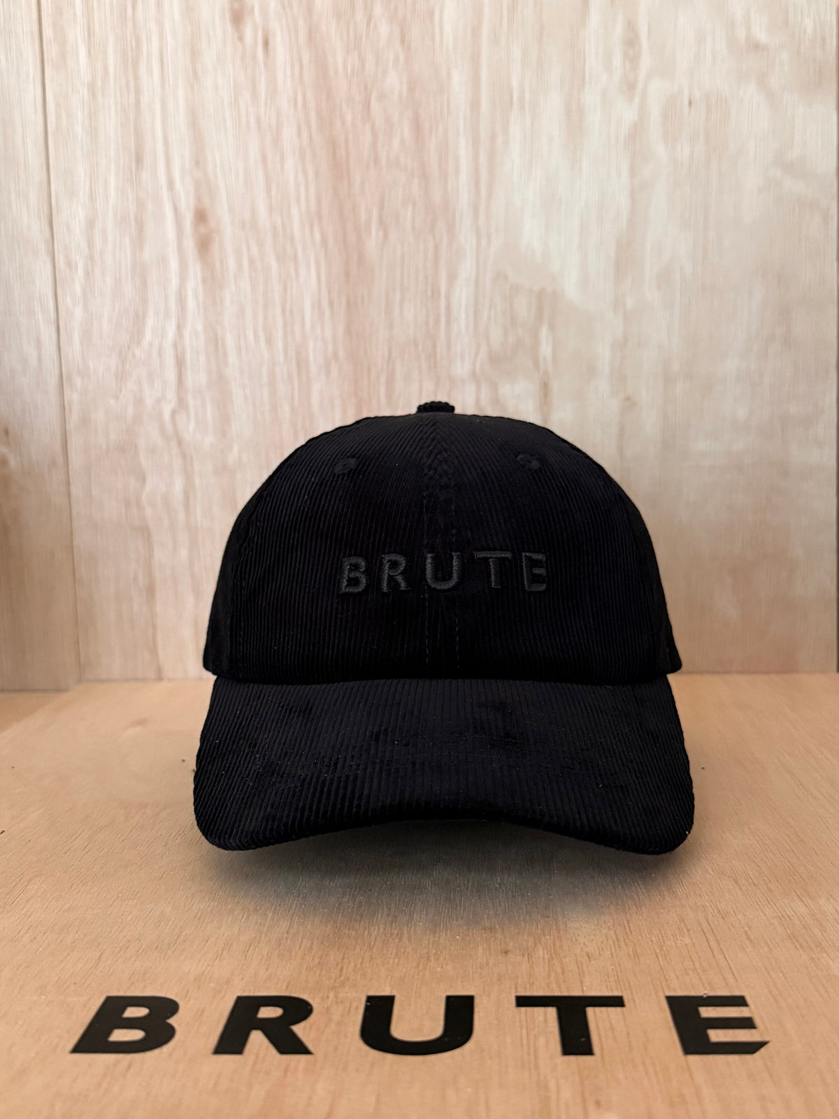 BRUTE CORD CAP in BLACK